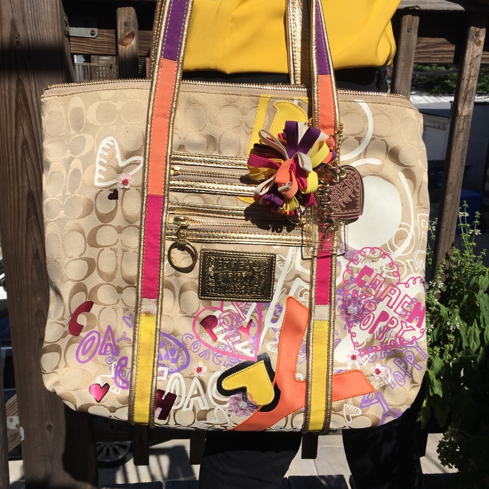 Coach Poppy Tote